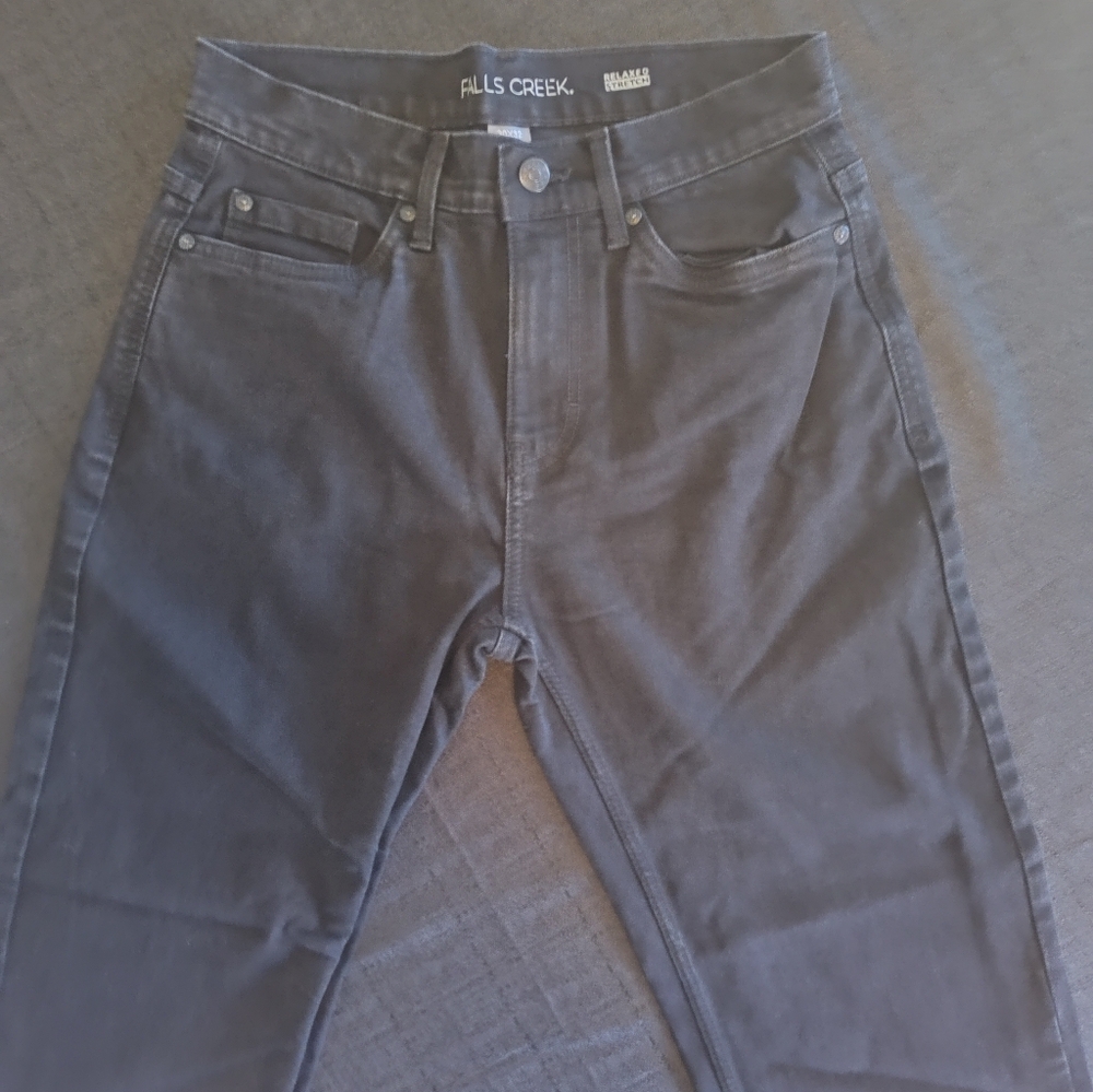 Men's falls Creek 30x32 like new condition. Used no flaws no fading. Black.